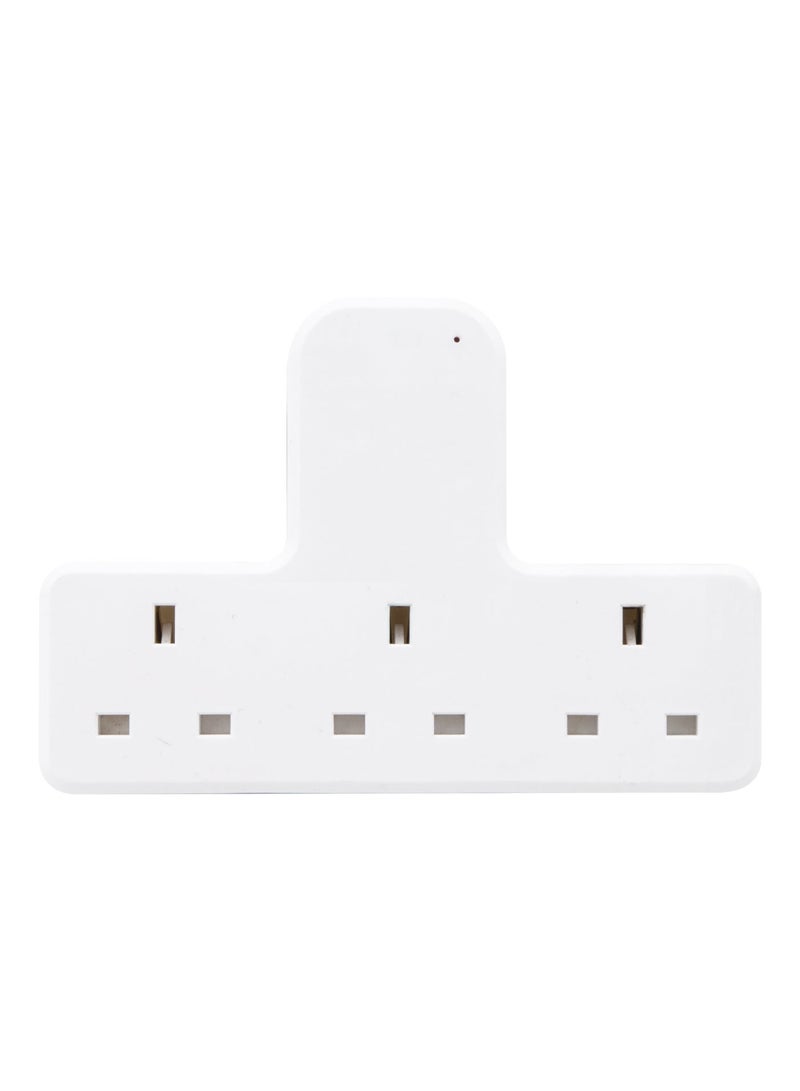 MOVAL Wall Power Extension – 3 Outlets with Light Indicator, Compact & Safe Design for Home Use - Image 1